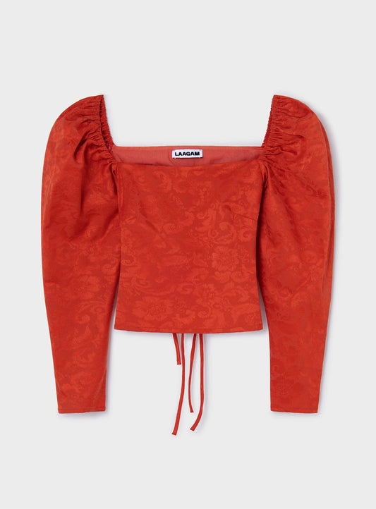 Laagam - Brigitte Blouse Red