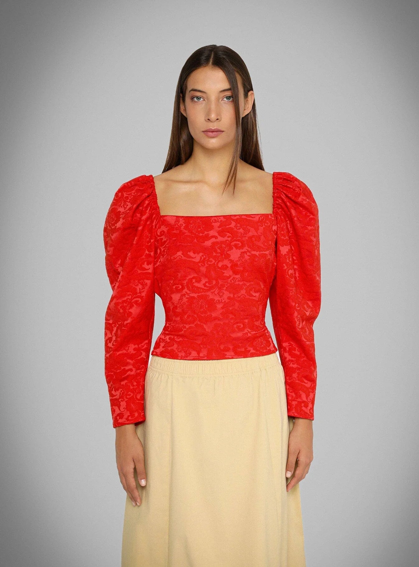 Laagam - Brigitte Blouse Red