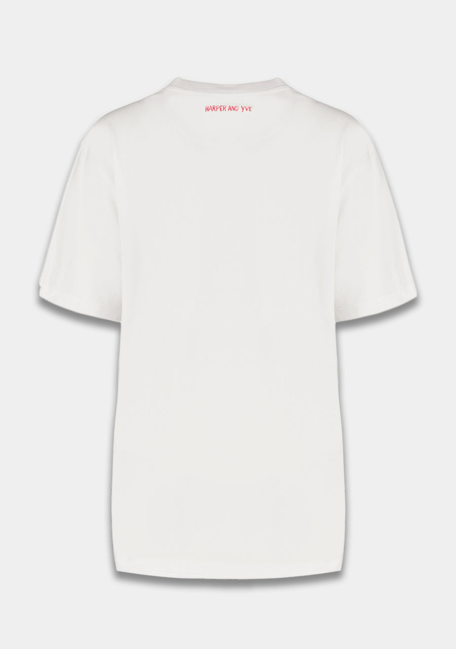 Harper & Yve Le Soleil Tshirt wit
