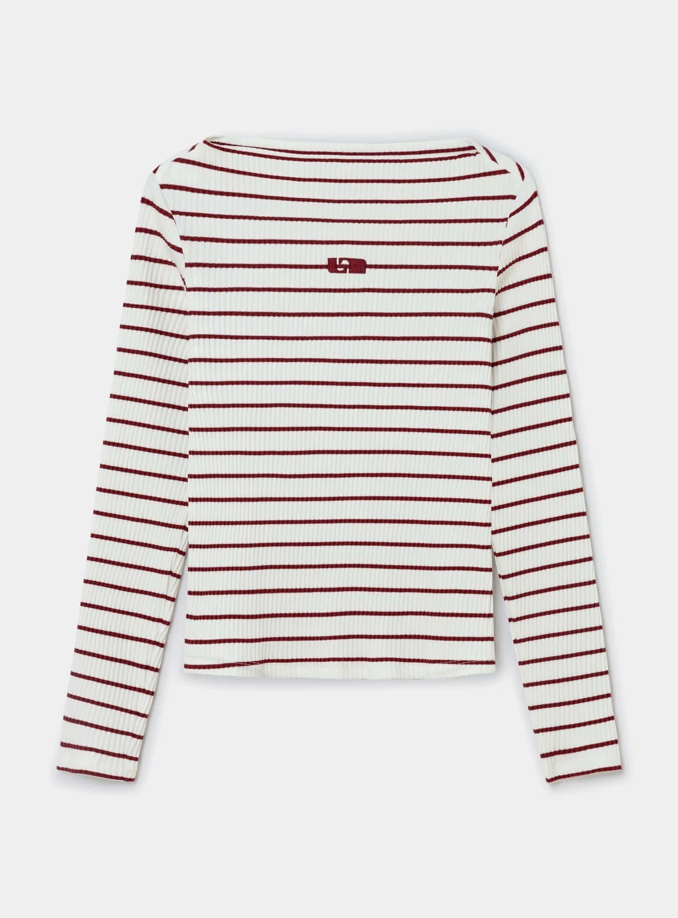 Laagam Emory Rood Gestreept Longsleeve