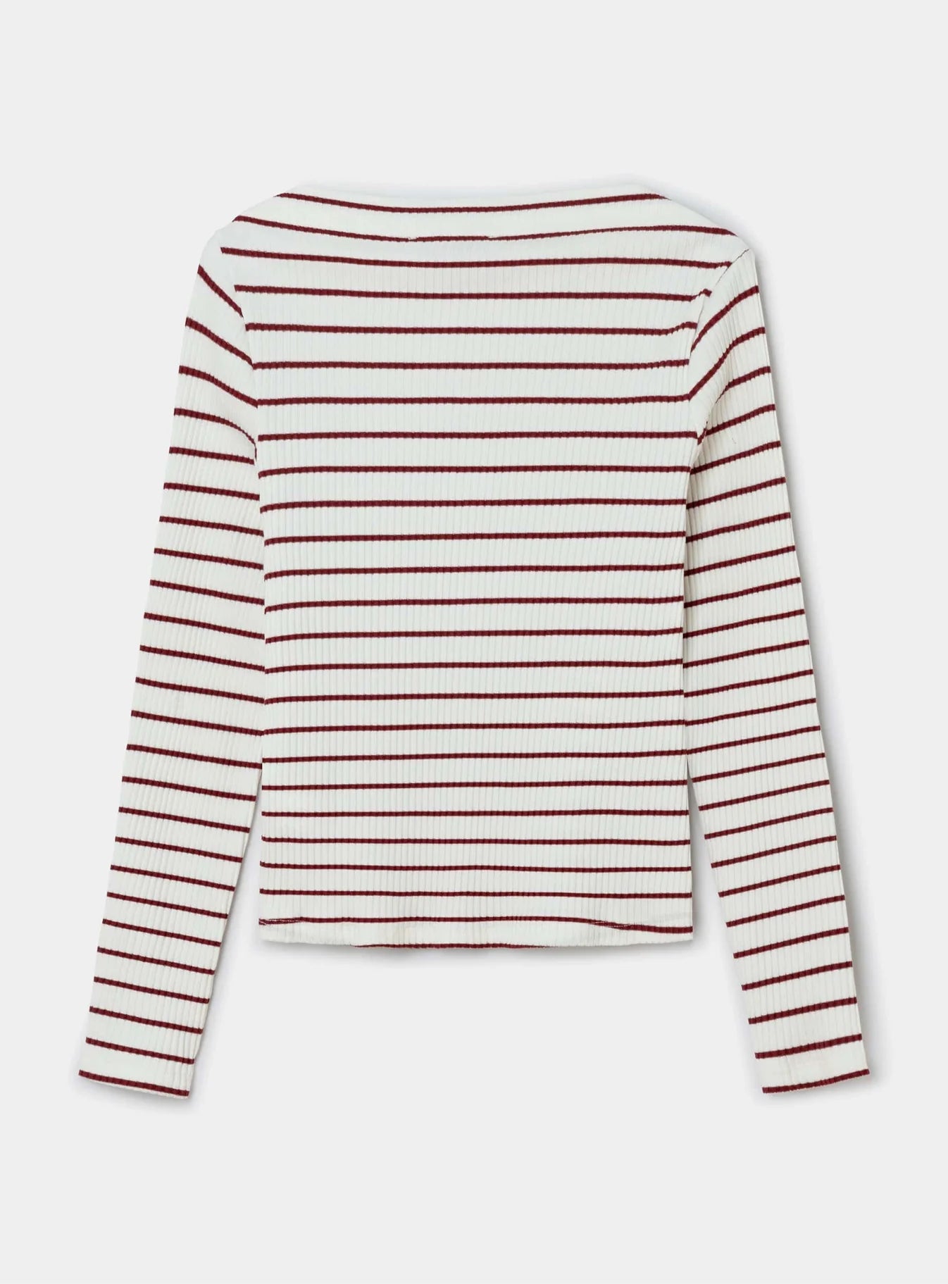 Laagam Emory Rood Gestreept Longsleeve