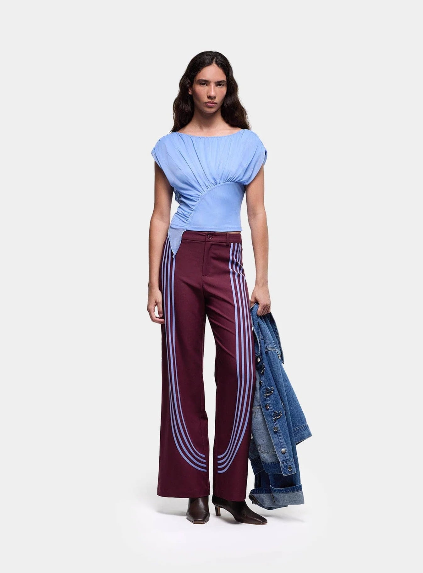 Laagam - Gemini Top Blauw