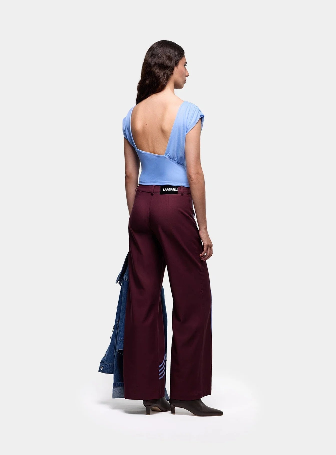 Laagam - Gemini Top Blauw