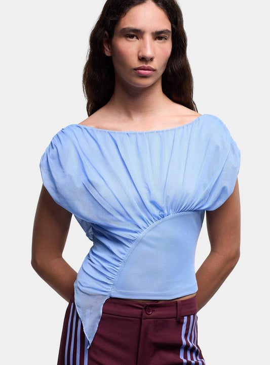 Laagam - Gemini Top Blauw
