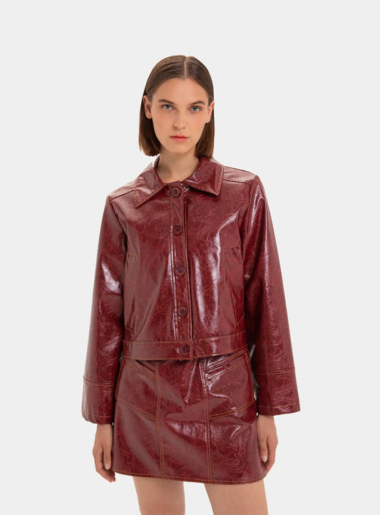 Laagam - Alexa Jas Burgundy