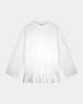 Load image into Gallery viewer, Stieglitz Brisa Skate Longlseeve met ruffle - wit
