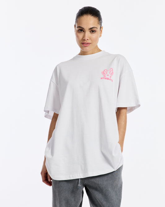 Stieglitz Celeste T-shirt Wit