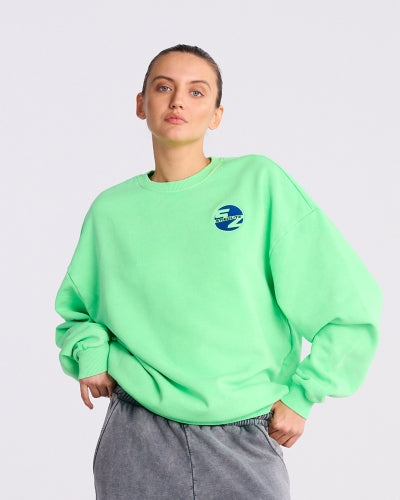 STIEGLITZ CRUZ SWEATER – GROENE OVERSIZED TRUI