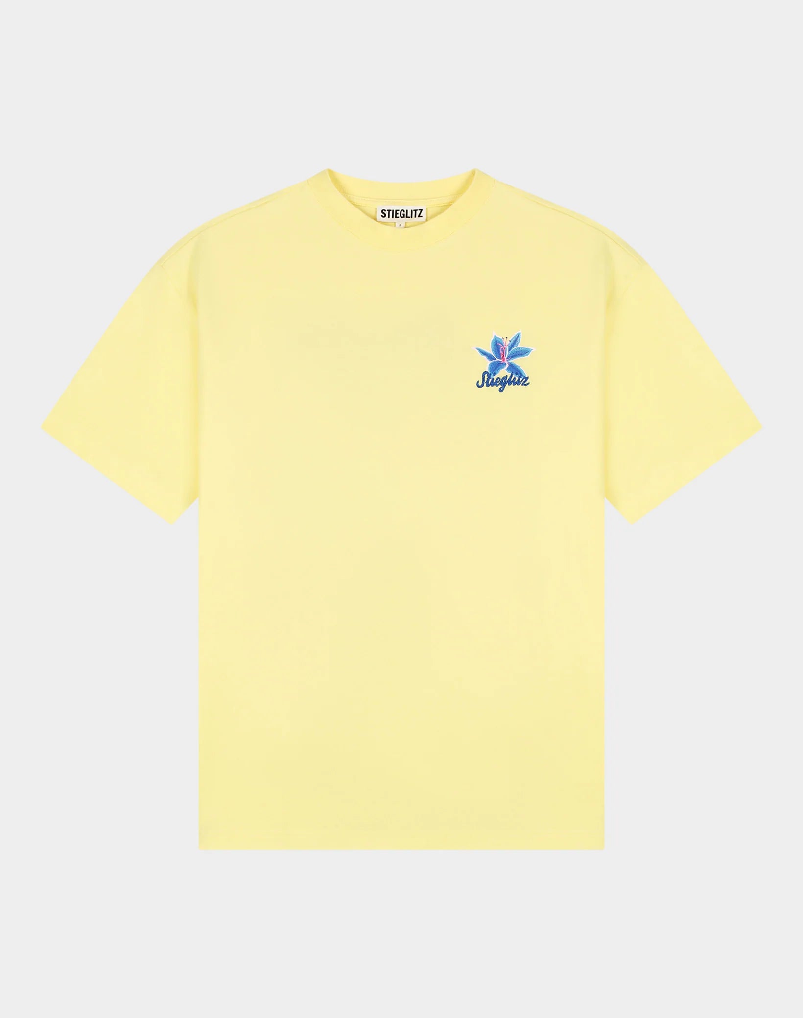 Stieglitz Heloisa Tshirt Geel - Super oversized