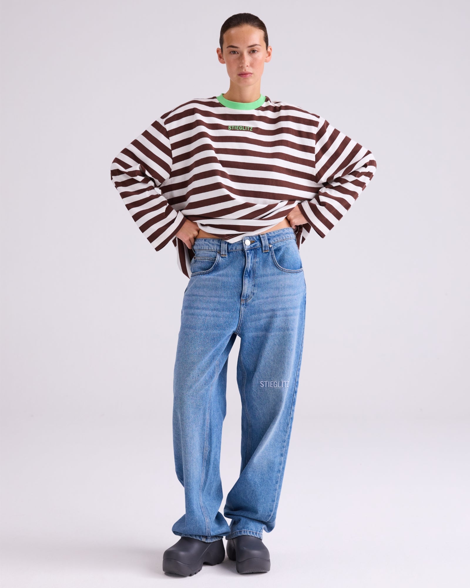 Stieglitz - Aryo Stieg Jeans Light Blue - Valt Groot