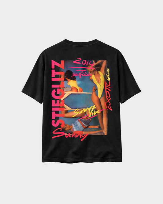 Stieglitz Ceira Zwart T-shirt - Super Oversized