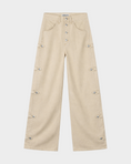 Load image into Gallery viewer, Stieglitz - Taigo Jeans - Off white jeans met knopen - Valt Groot
