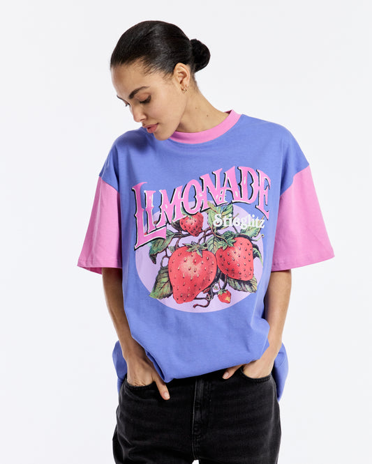 Stieglitz Yves T-shirt Framboos