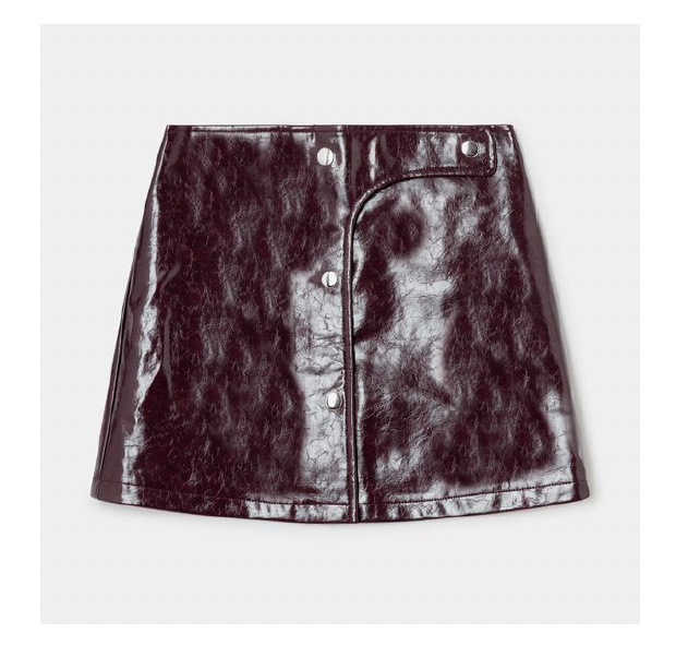 Laagam - Lena Plum Rok Bruin