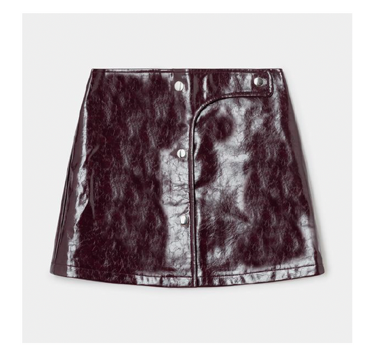 Laagam - Lena Plum Rok Bruin