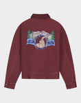 Load image into Gallery viewer, Stieglitz - Gianna Denim Bomber Jacket Burgundy
