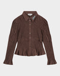 Load image into Gallery viewer, Stieglitz Andrea Smock Blouse Bruin - Valt iets ruimer
