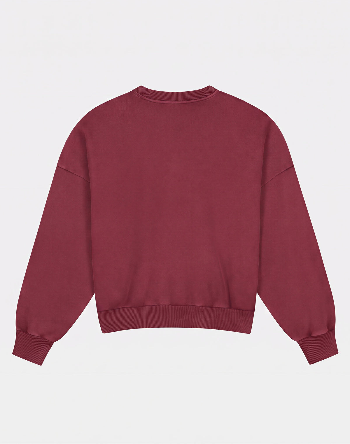 Stieglitz Basic Worn Out Sweater Oversized - Rood