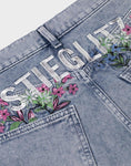 Load image into Gallery viewer, Stieglitz - Benito Jeans - Barrel fit met borduursel - Valt Groot
