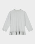 Load image into Gallery viewer, Stieglitz Brisa Skate Longsleeve met Ruffle - Grijs - Valt heel groot
