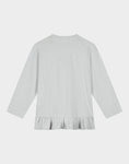 Load image into Gallery viewer, Stieglitz Brisa Skate Longsleeve met Ruffle - Grijs - Valt heel groot
