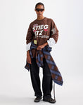 Load image into Gallery viewer, PRE ORDER - 
Stieglitz Daria Skate Double Longsleeve Bruin - Valt heel groot
