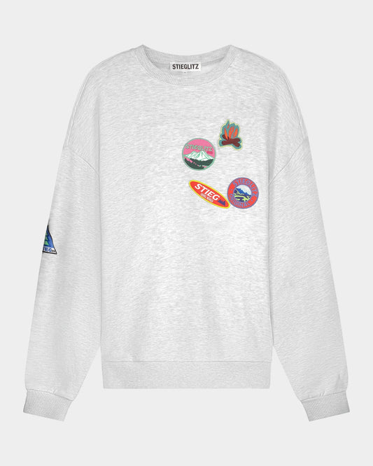 STIEGLITZ NATAL SWEATER – MELANGE GREY