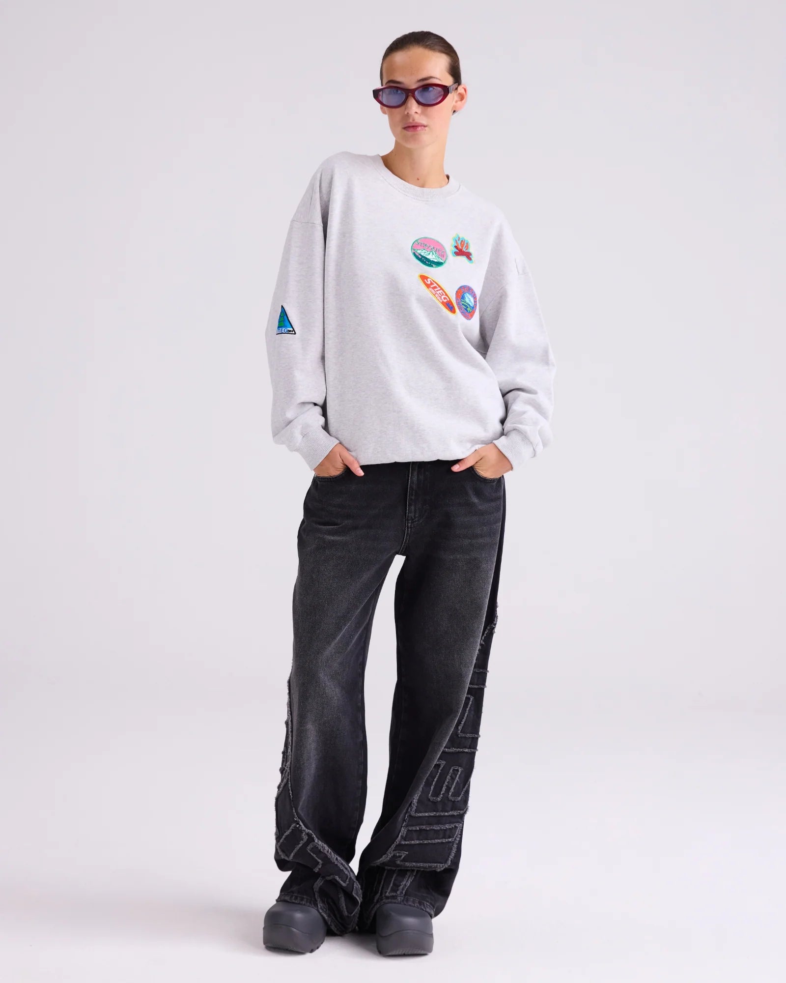 STIEGLITZ NATAL SWEATER – MELANGE GREY