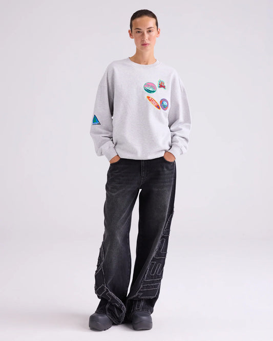 STIEGLITZ NATAL SWEATER – MELANGE GREY