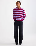 Load image into Gallery viewer, Stieglitz Sellie Terry Skate Longsleeve Roze/ Paars - Valt heel ruim
