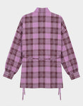 Load image into Gallery viewer, PRE ORDER - 
Stieglitz Zita Wrap Geruite Blouse Roze - Valt groot
