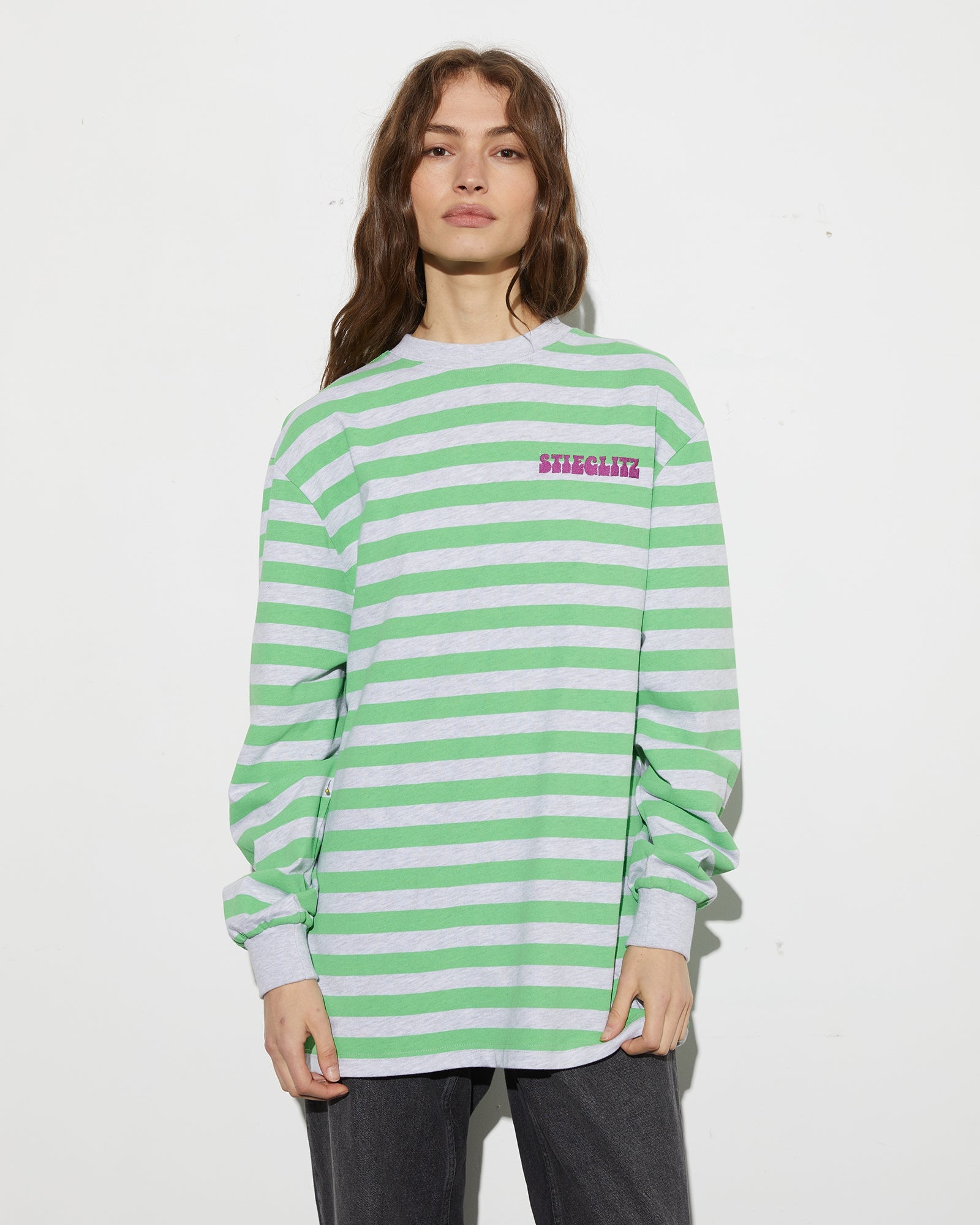 Stieglitz - Mikayla Longsleeve Gestreept