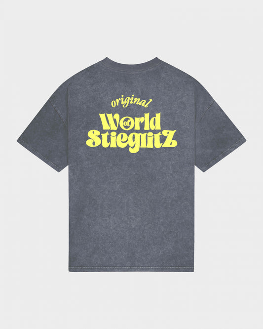 Stieglitz - World of Stieg T-Shirt – Zwart