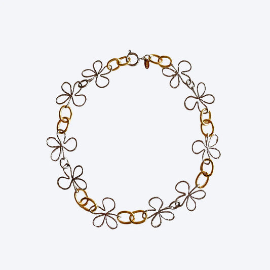 Babs The Label - Bloomed Necklace mixed metals