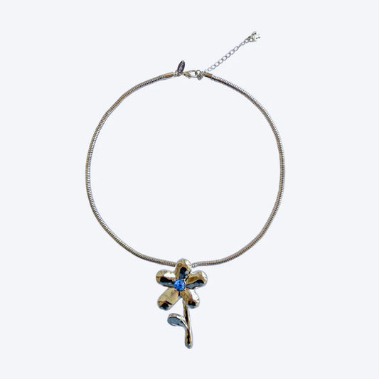 Babs The Label - Blossom Necklace Silver