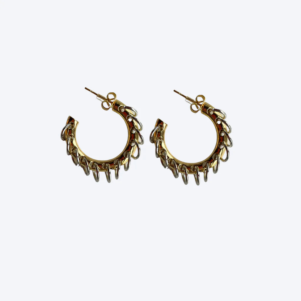 Babs The Label - Mixed Metal Earrings
