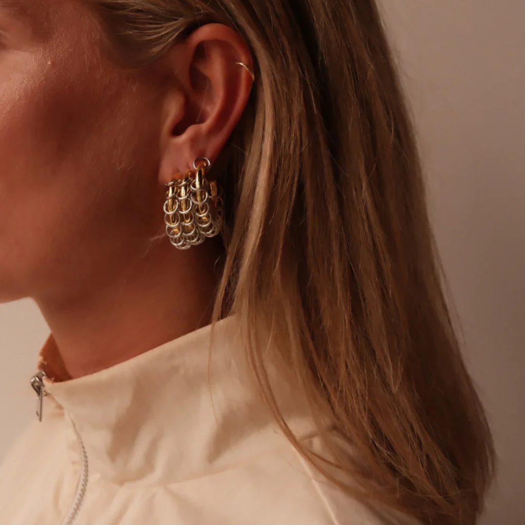 Babs The Label - Mixed Metal Earrings
