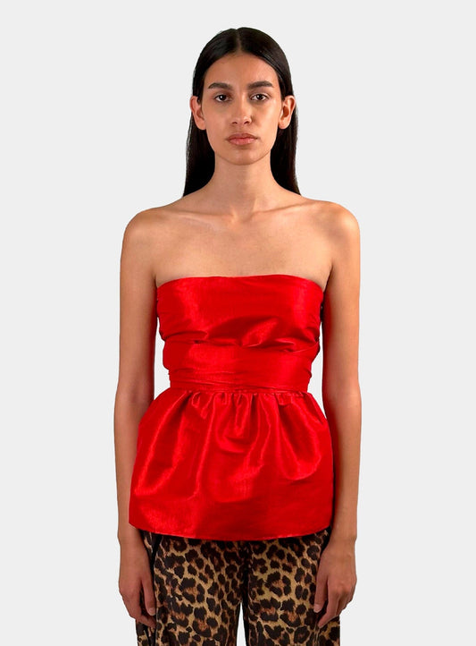 Laagam - Cecile Top rood