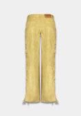 Load image into Gallery viewer, Harper and Yve - Sally Faux Leather Broek Yellow Mellow
