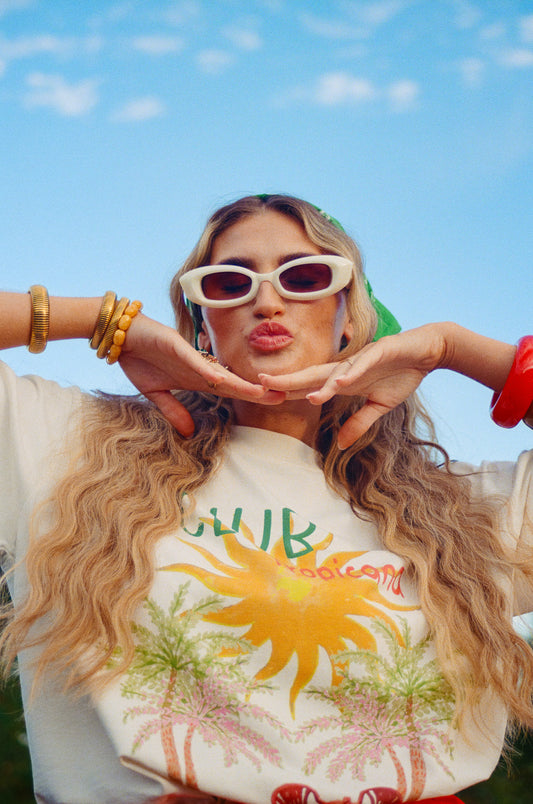 Harper and Yve X Tessa van Montfoort T-shirt wit