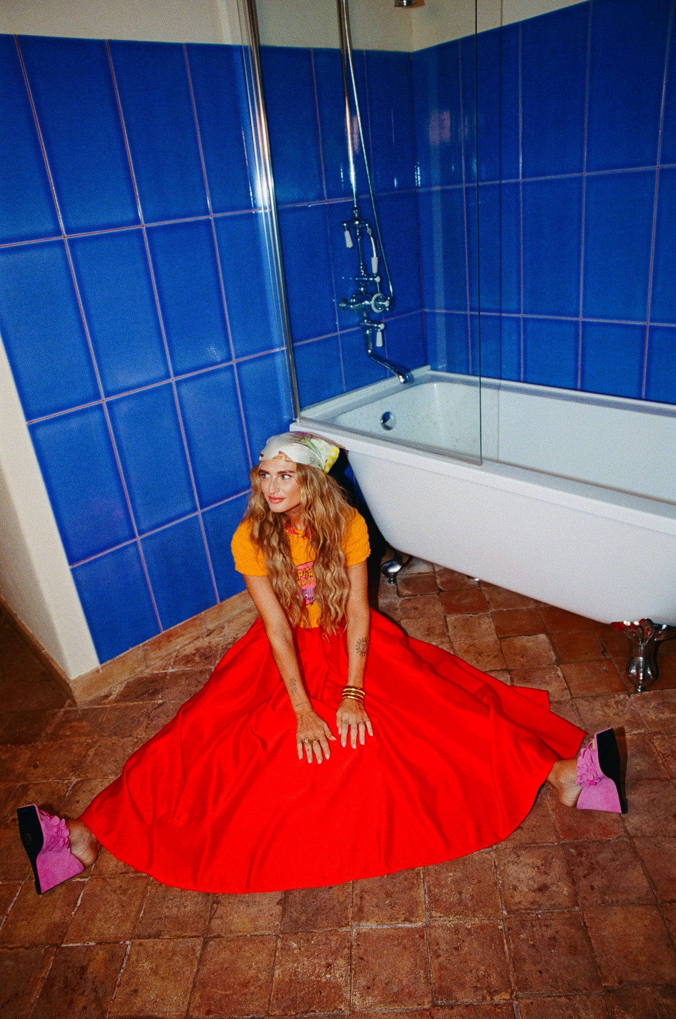 Harper and Yve X Tessa van Montfoort - Tessa skirt rood