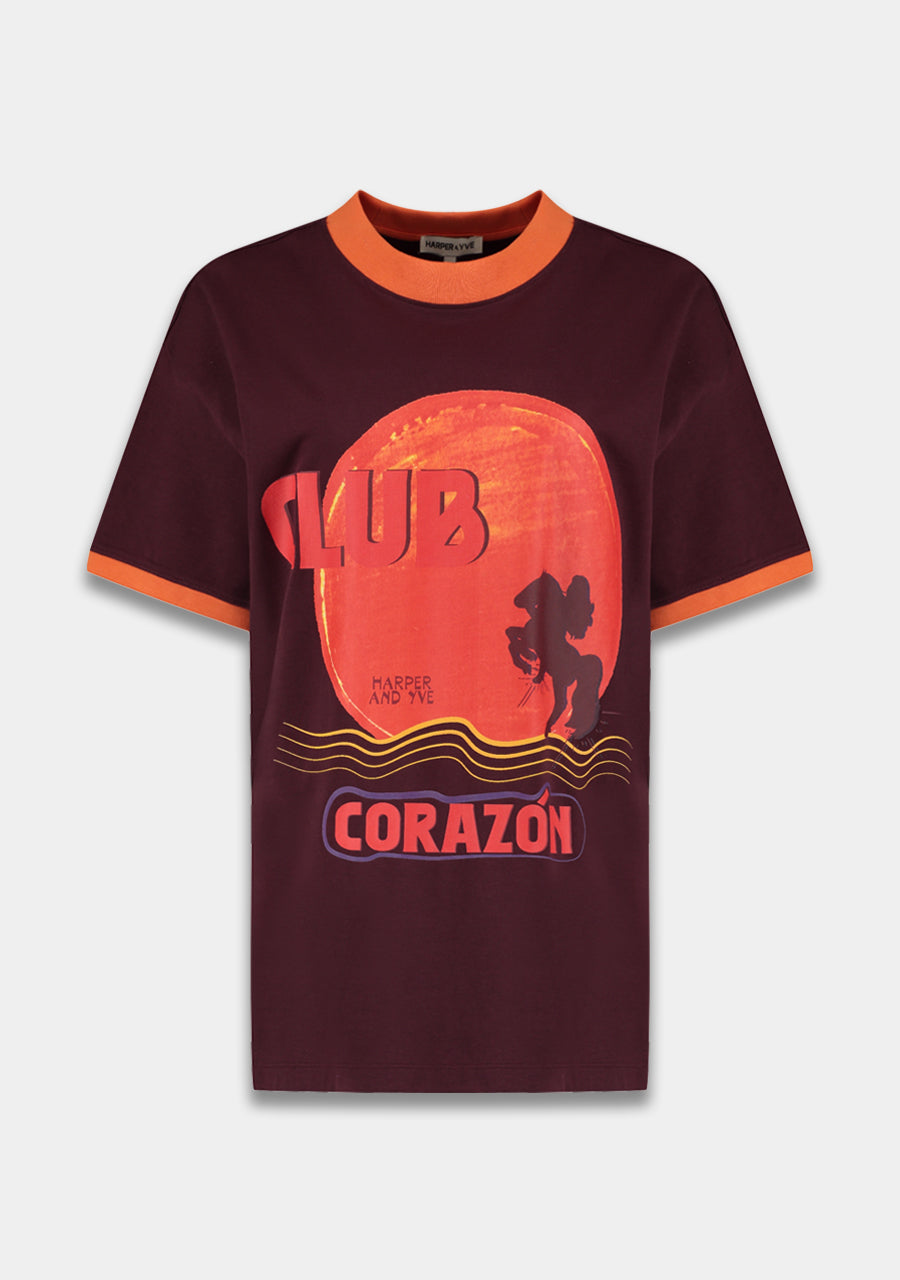 Harper & Yve Club Corazon Tshirt winetasting