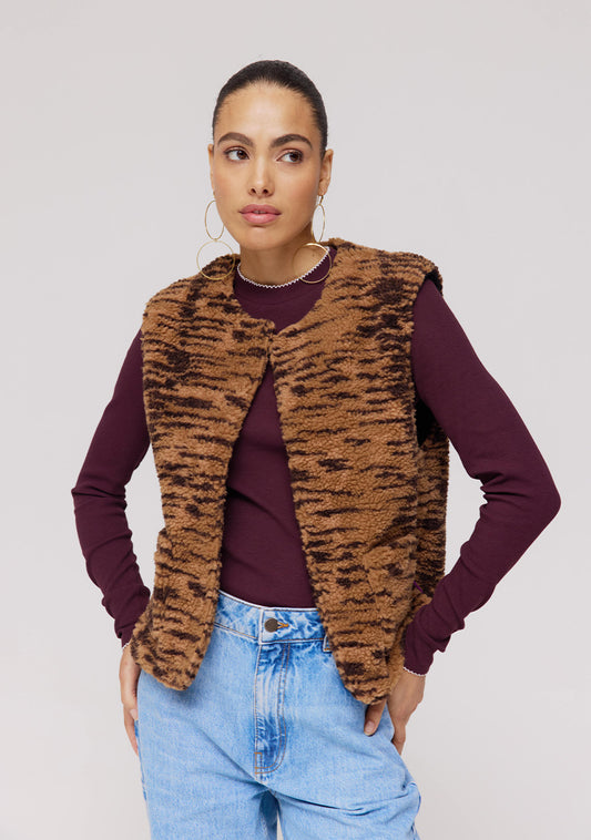 Harper and Yve - Demi Gilet Trashy Tiger