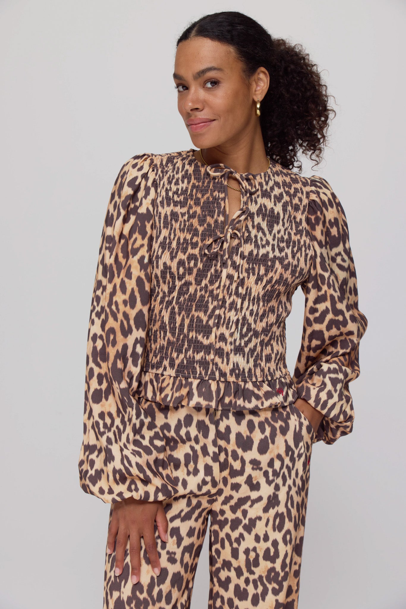 Harper and Yve Elin Blouse Luipaard