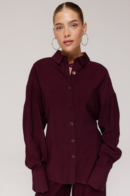 Harper and Yve Helena Blouse dark fudge
