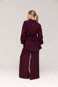 Load image into Gallery viewer, Harper and Yve - Meike broek wide leg dark fudge
