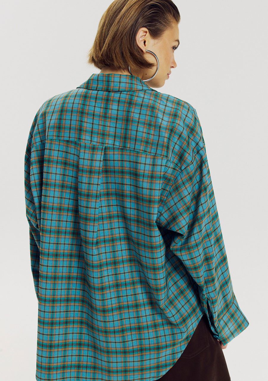 Harper and Yve Jella Blouse Blue Check
