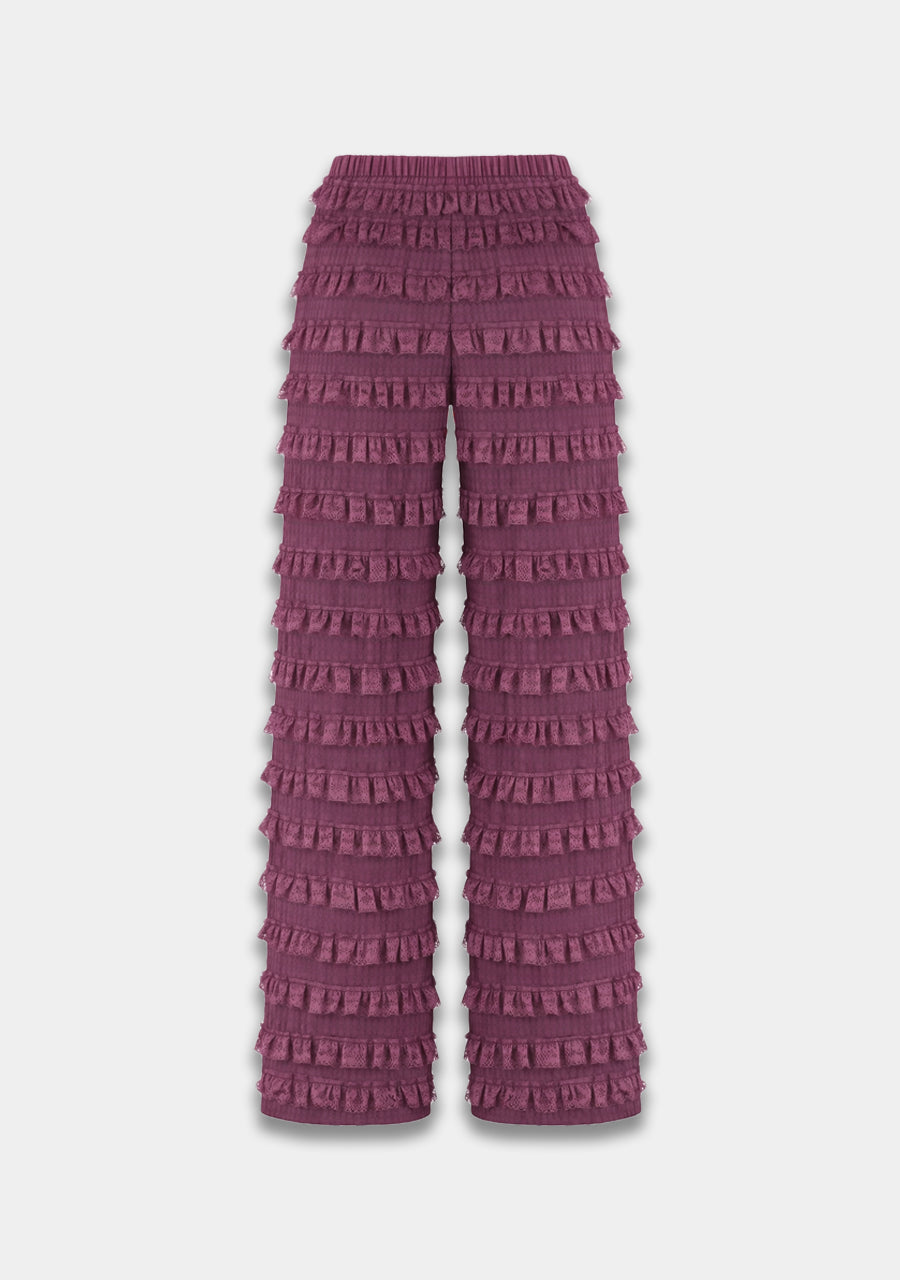Harper & Yve Lo pants cassis