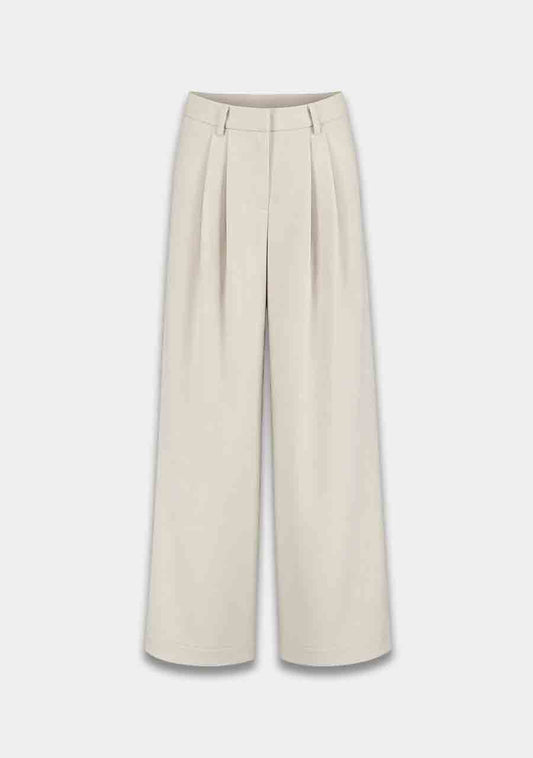 Harper and Yve - Mason Pinstripe Broek Ecru