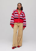 Load image into Gallery viewer, Harper & Yve Noor Vest Gestreept Lila Love
